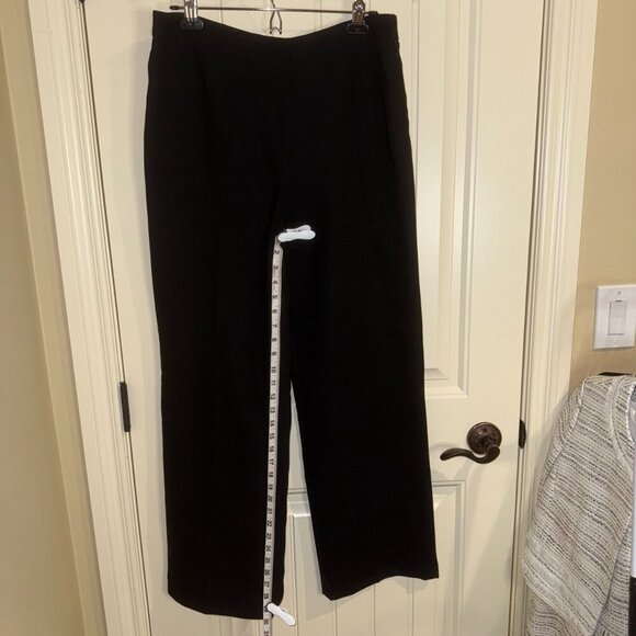 Le Suit lined pants black dress trousers office formal Women's Size 10 - Picture 5 of 6